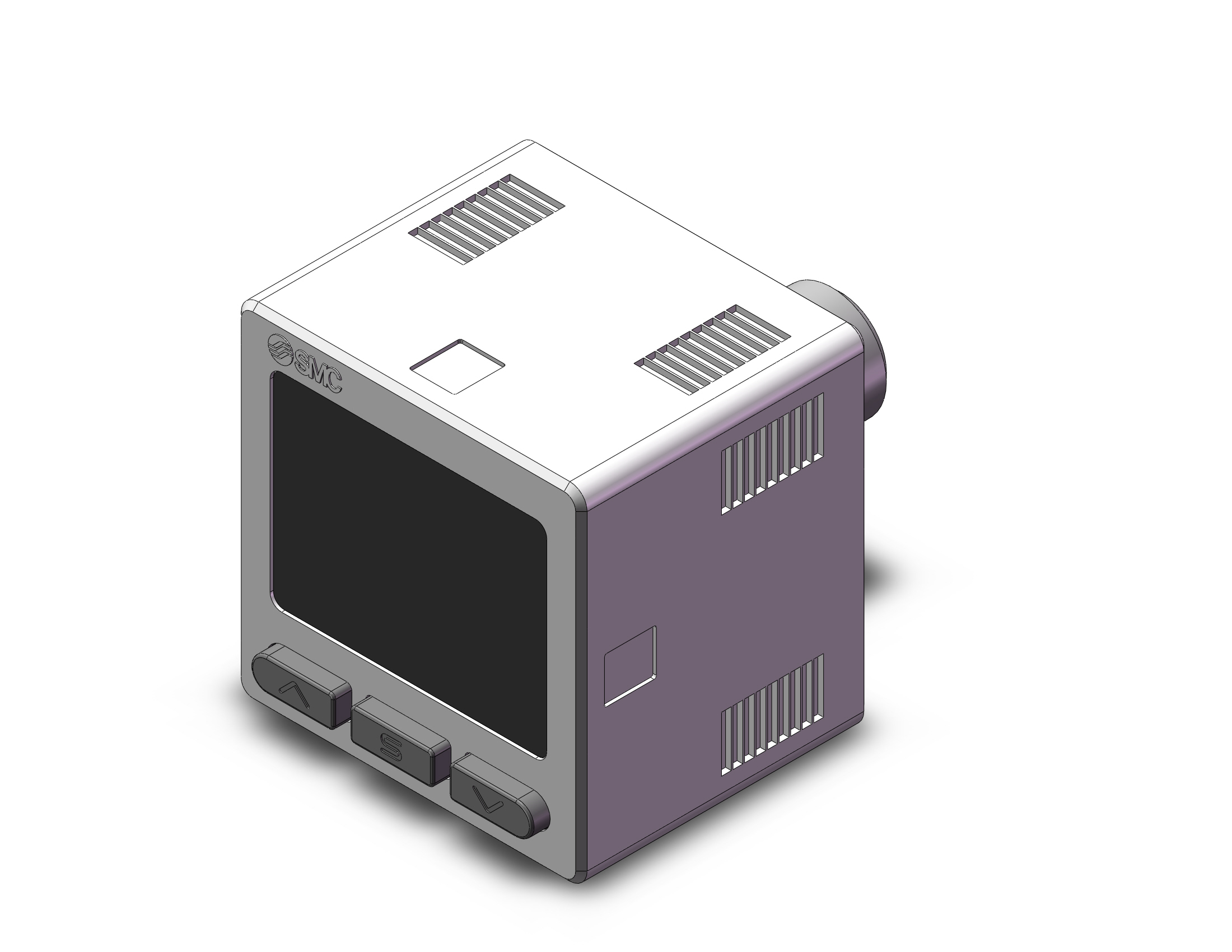 SMC ISE20-P-N01 3-screen high precision dig press switch, PRESSURE SWITCH, ISE1-6