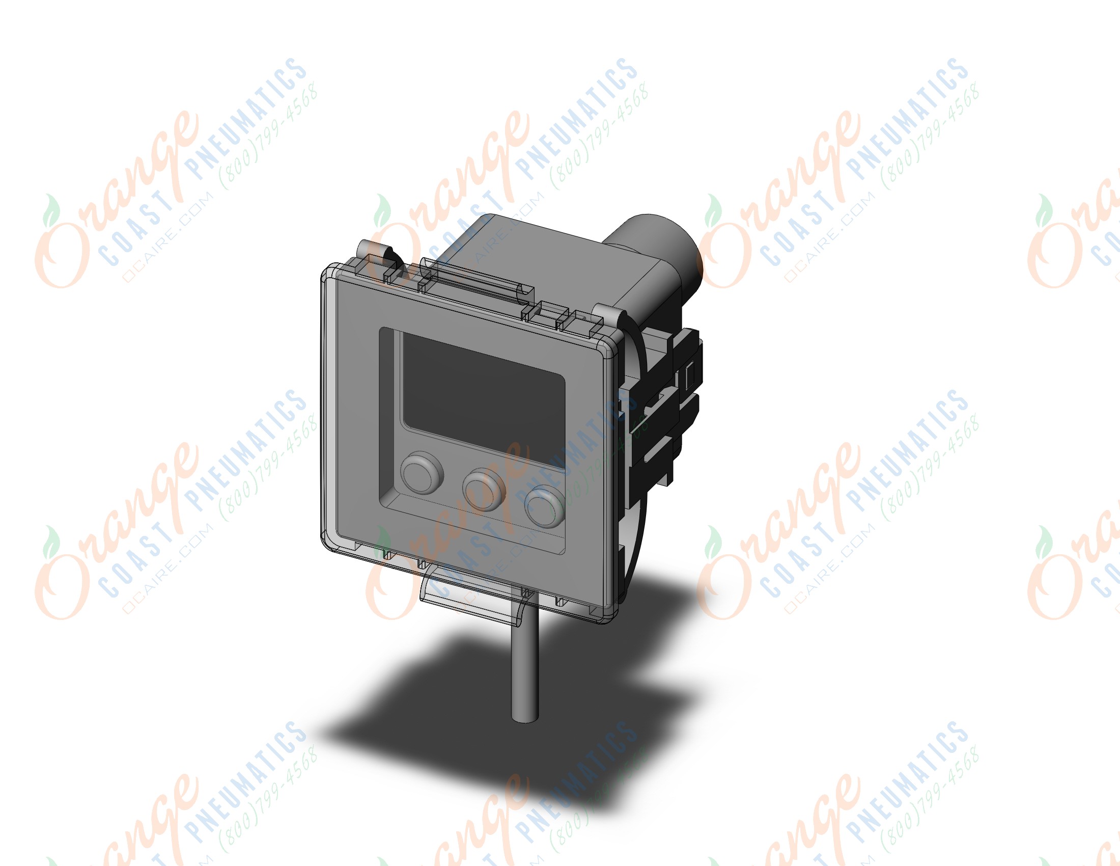 SMC ISE80-N02-A-PDY-X501 2-color digital press switch for fluids, PRESSURE SWITCH, ISE50-80