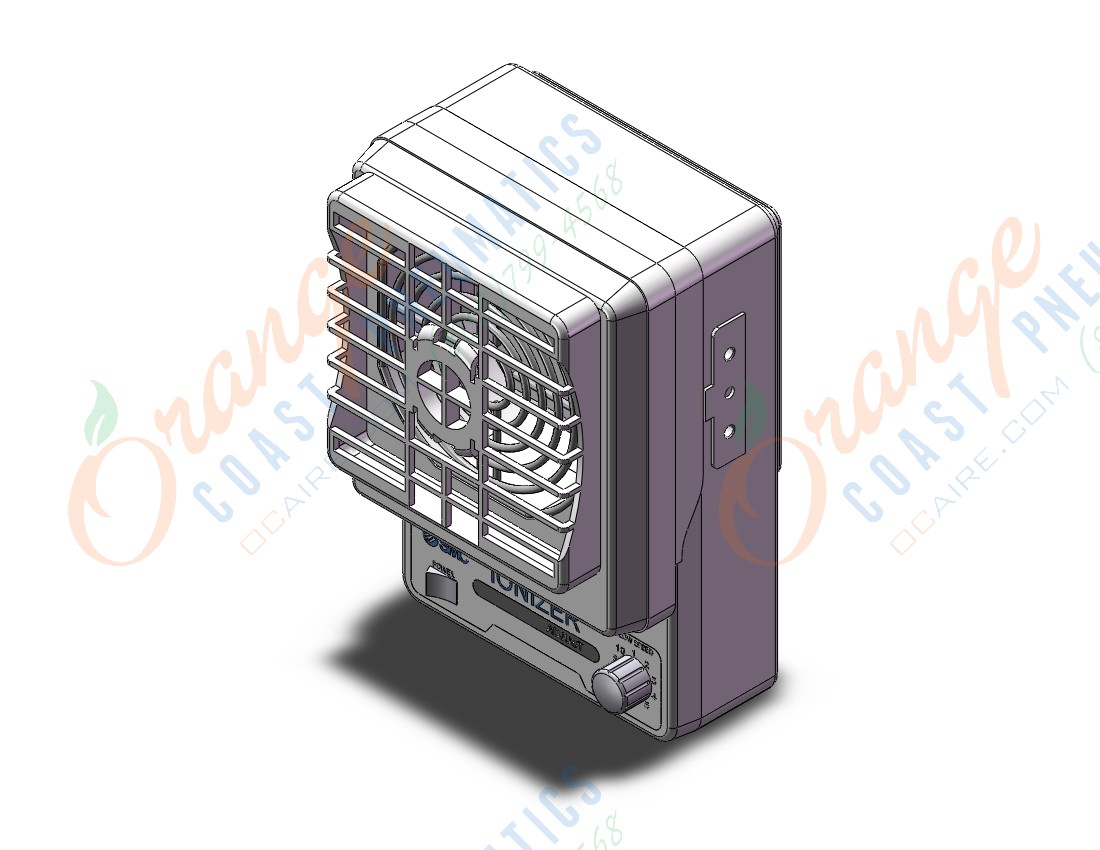 SMC IZF21-YU fan type ionizer (1.8 cubic meters/min), IONIZER, FAN TYPE