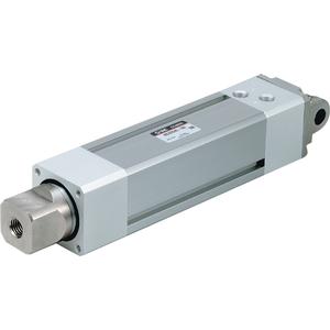 SMC MGZRF32-60 non-rotating double power cylinder, GUIDED CYLINDER