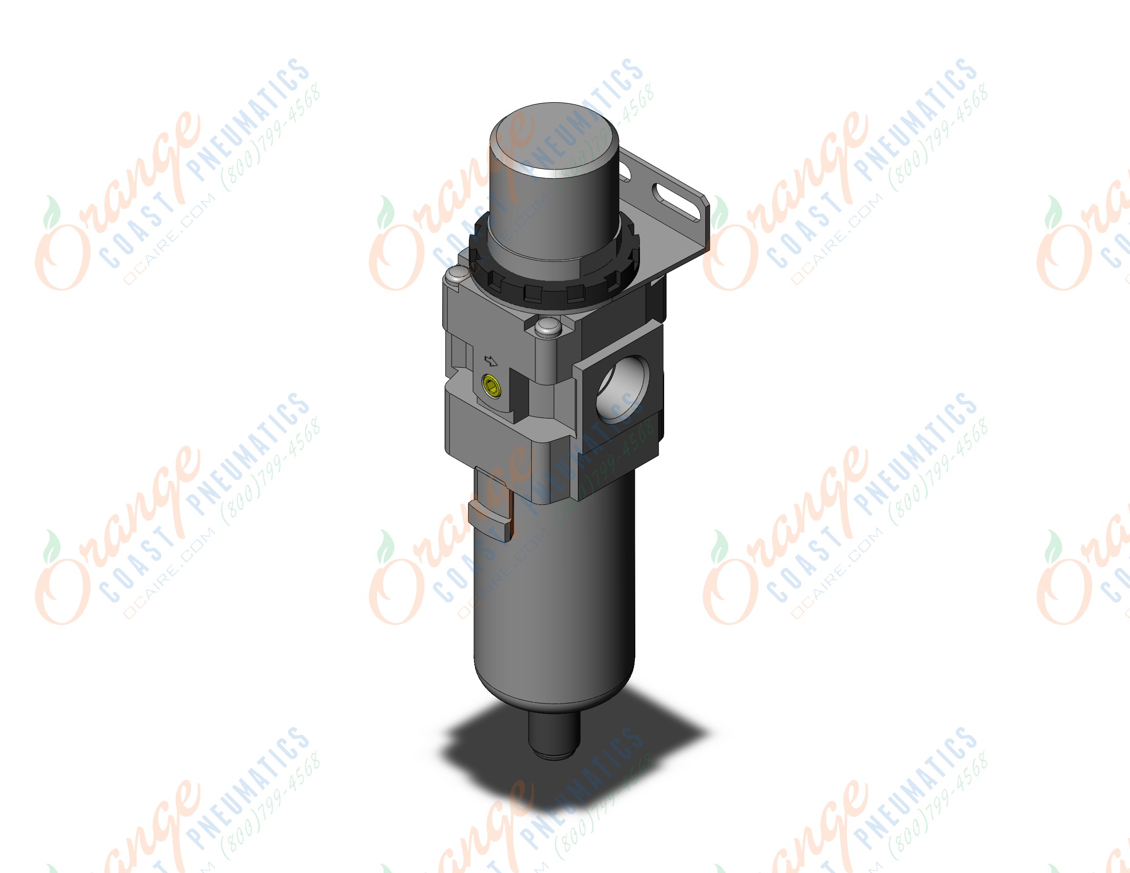 SMC AW40-06BD-6-A filter/regulator, FILTER/REGULATOR, MODULAR F.R.L.