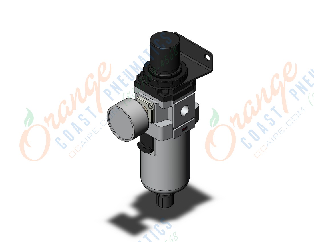 SMC AWD40-N02BG-2NZ micro mist separator/regulator, FILTER/REGULATOR W/MIST SEPARATOR