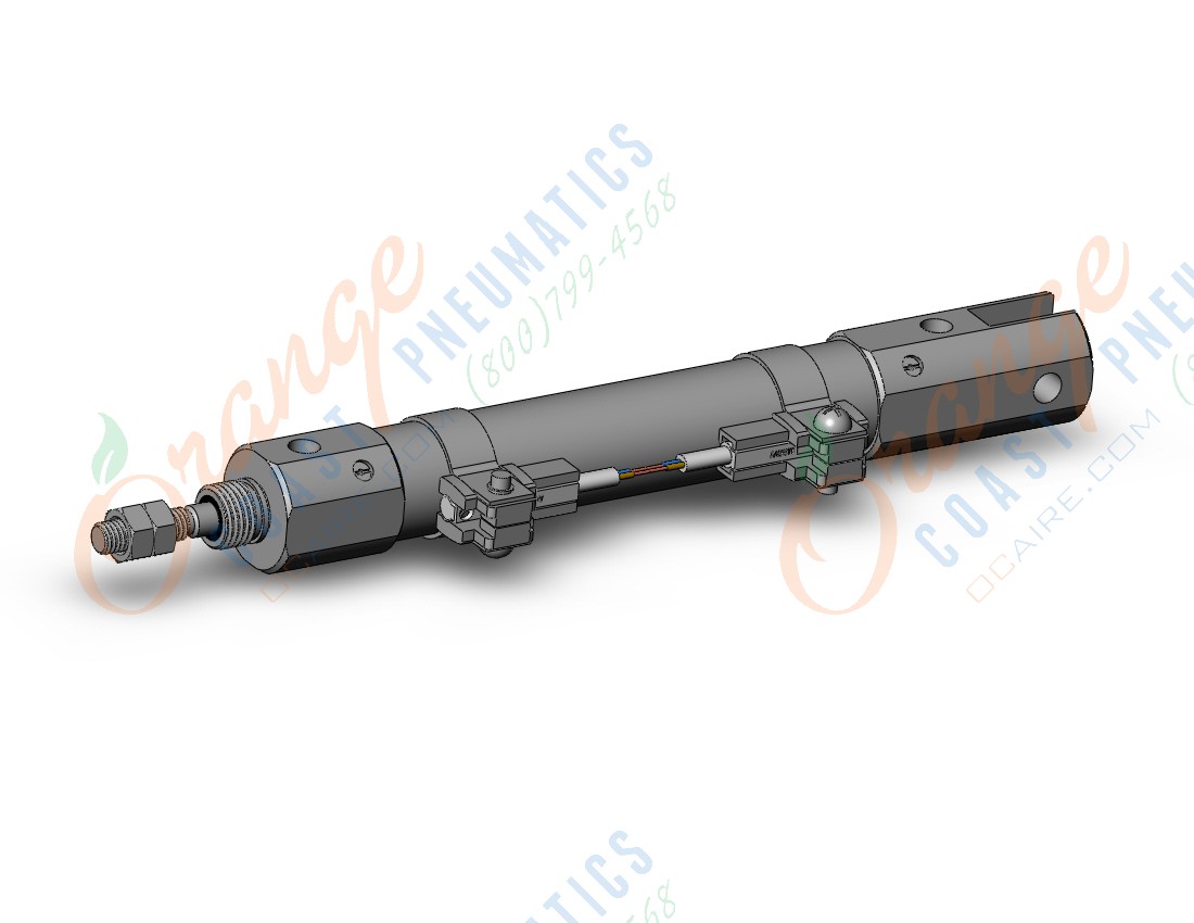 SMC CDJ2D16-60AZ-M9BWZ-B cylinder, air, ROUND BODY CYLINDER