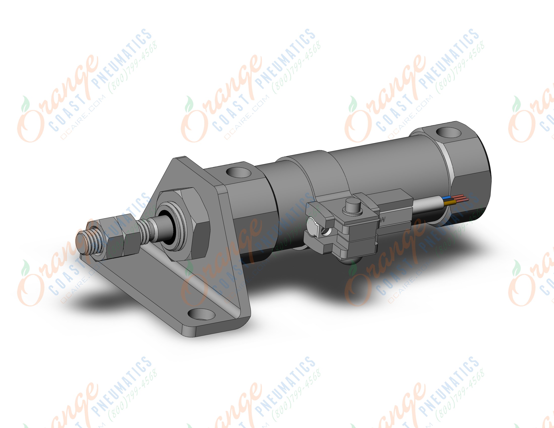 SMC CDJ2L16-15Z-M9PWS-B cylinder, air, ROUND BODY CYLINDER