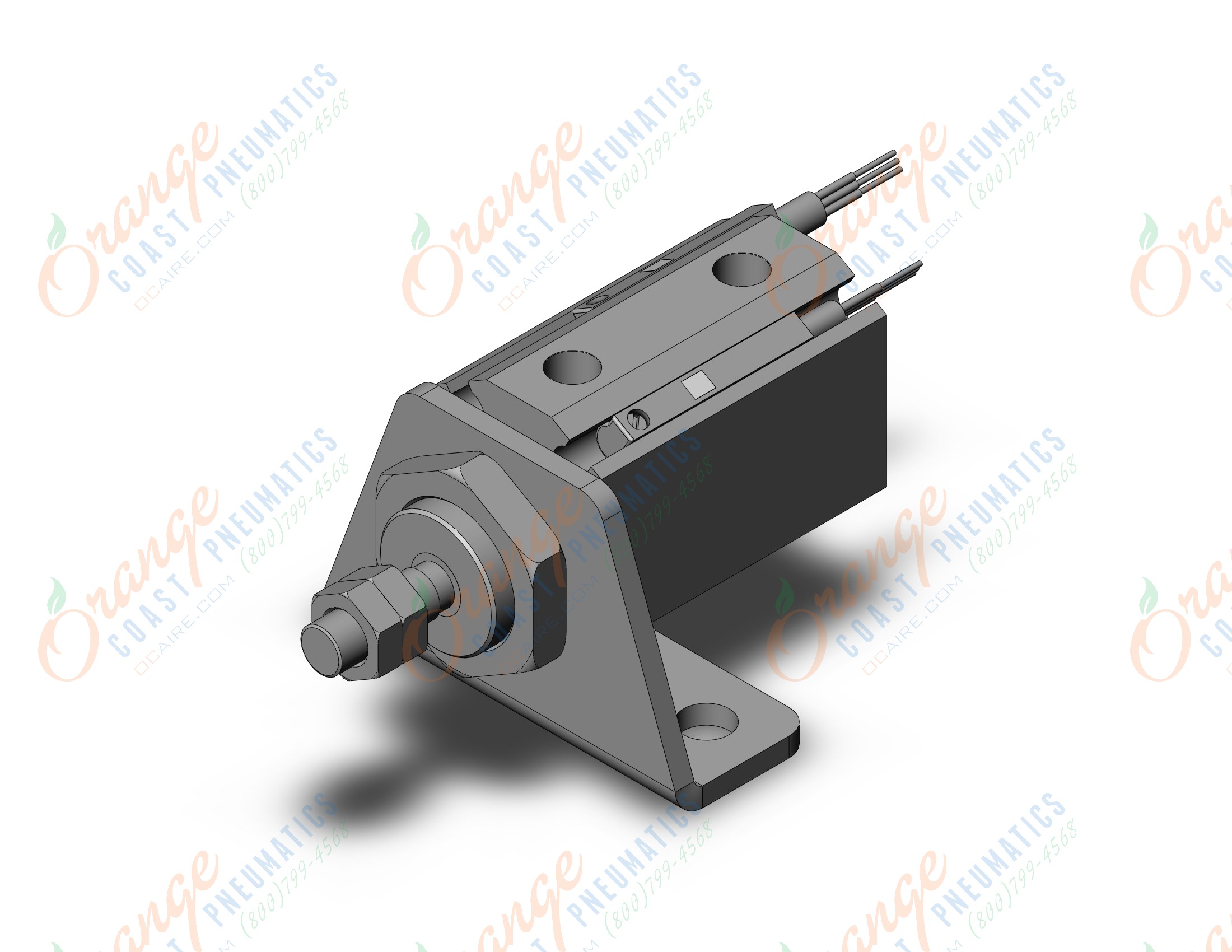 SMC CDJP2L16-10D-M9PWSDPC pin cylinder, double acting, sgl rod, ROUND BODY CYLINDER