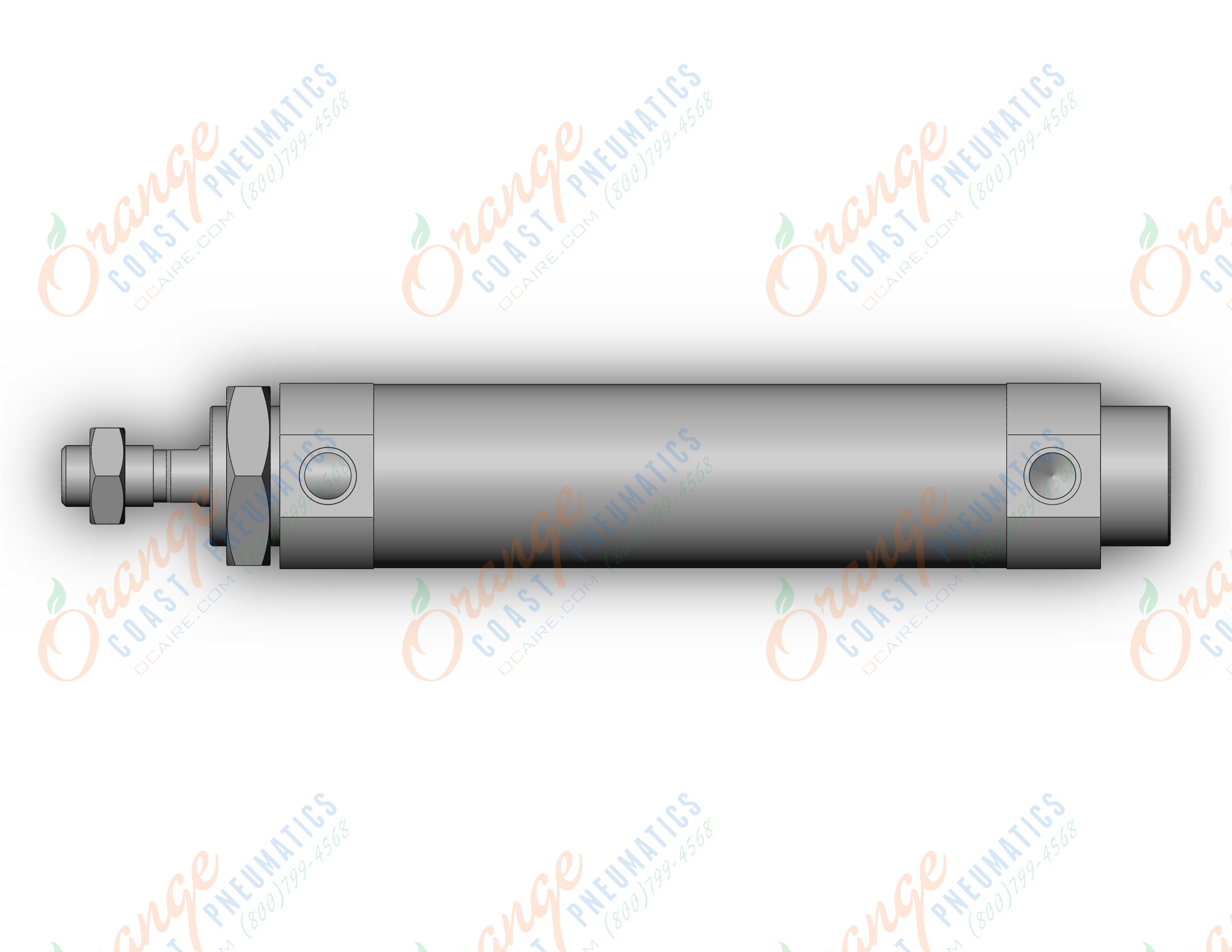 SMC CDM2B40-100Z-XC22 cylinder, air, ROUND BODY CYLINDER