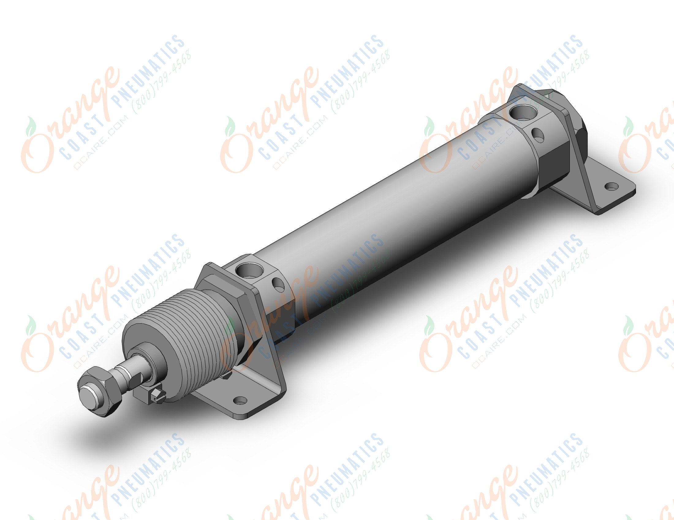 SMC CDM2L40-125AJZ cylinder, air, ROUND BODY CYLINDER