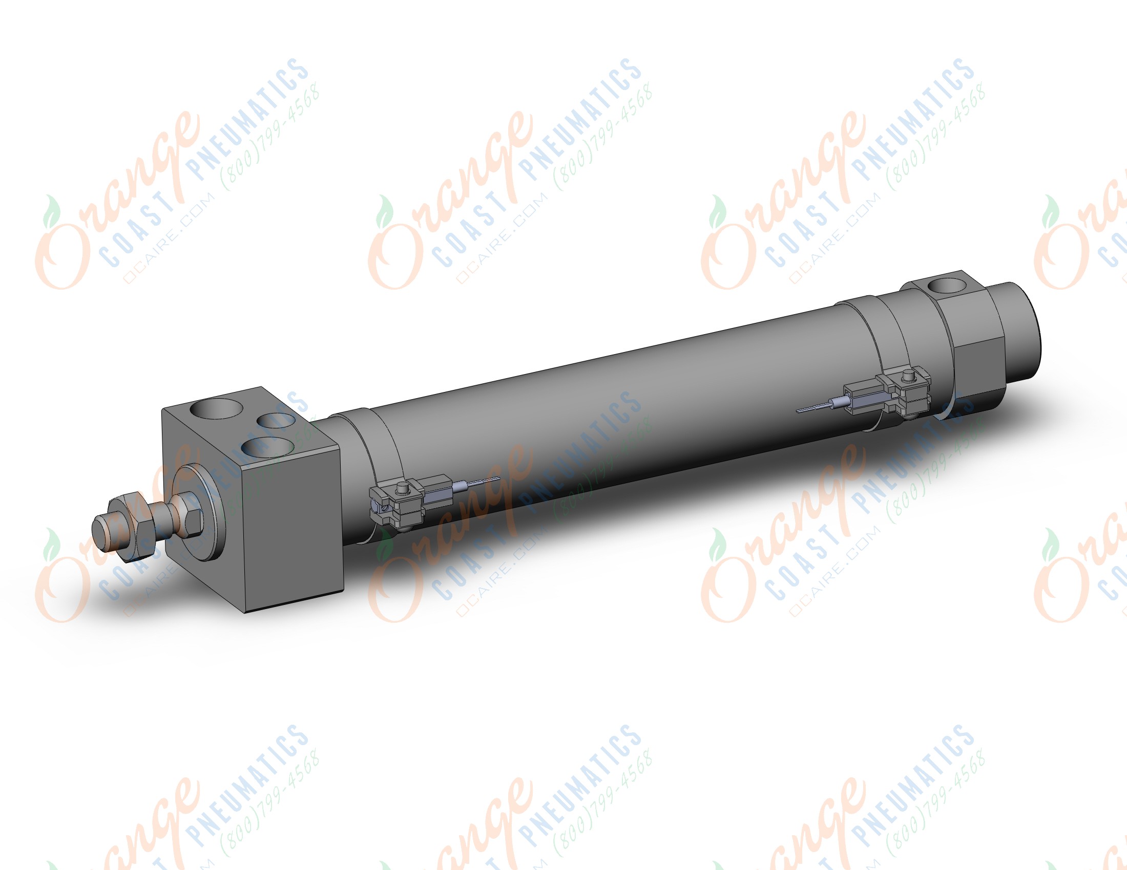 SMC CDM2RA32-150Z-M9BZ3 cylinder, air, ROUND BODY CYLINDER