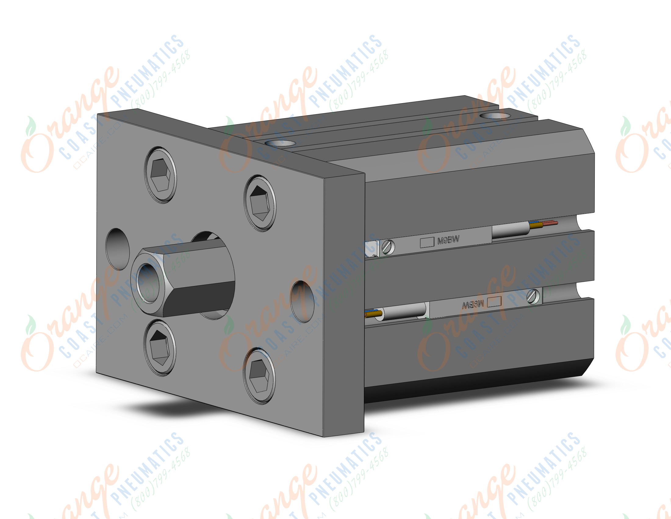 SMC CDQSKF25-20D-M9BW cyl, compact, non rotating, COMPACT CYLINDER