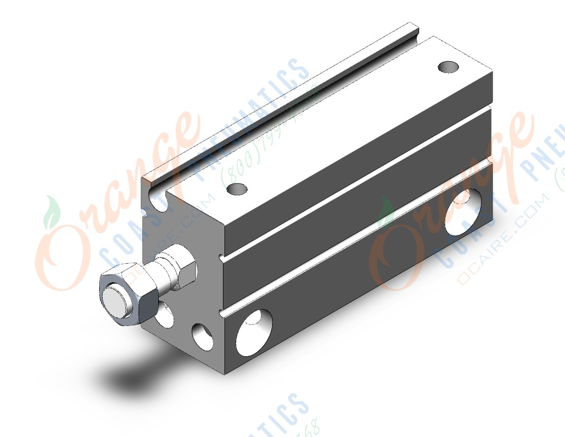 SMC CDUJB12-35DM cyl, free mt, dbl acting, a-sw, COMPACT CYLINDER