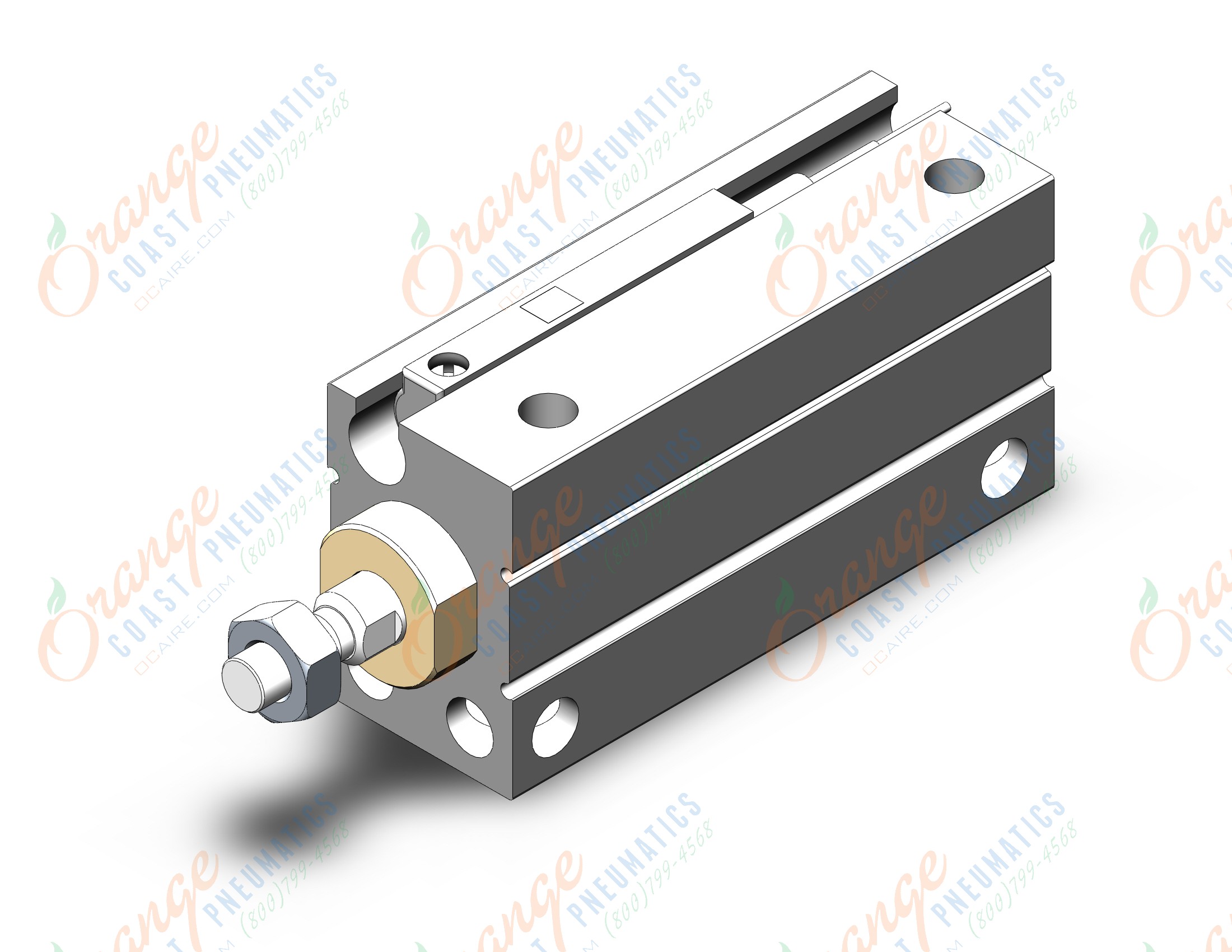 SMC CDUJB6-20DM-M9NS cyl, free mount, dbl acting, COMPACT CYLINDER