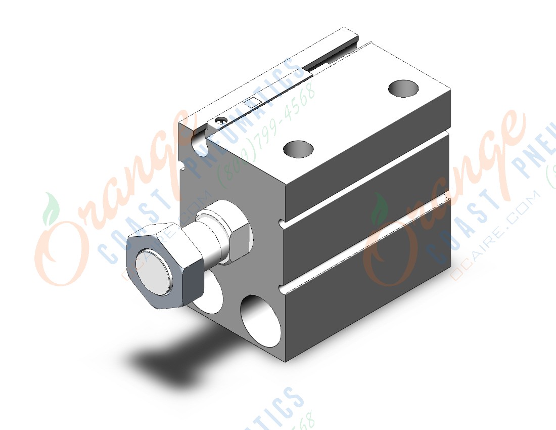 SMC CDUJS20-15DM-M9PLS cyl, free mount, dbl acting, COMPACT CYLINDER