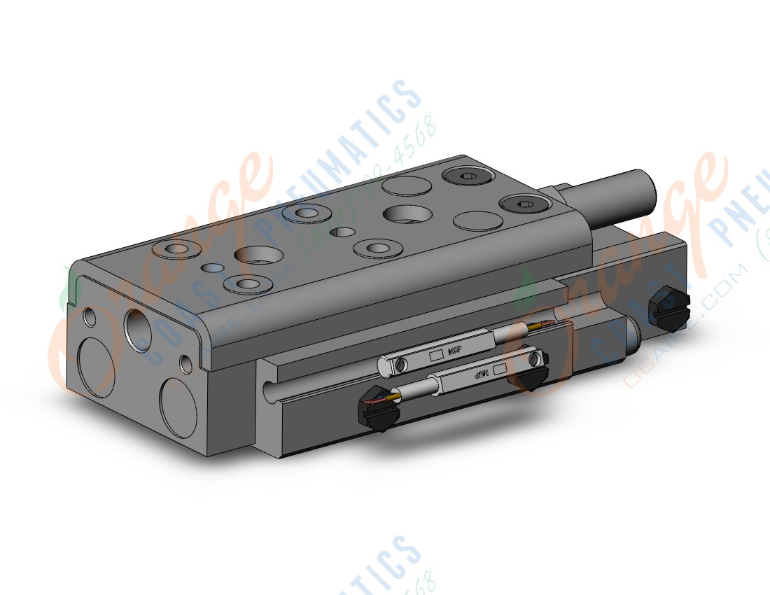 SMC MXQ12A-10ZB2-M9PSAPC cylinder, slide table, with auto switch, GUIDED CYLINDER