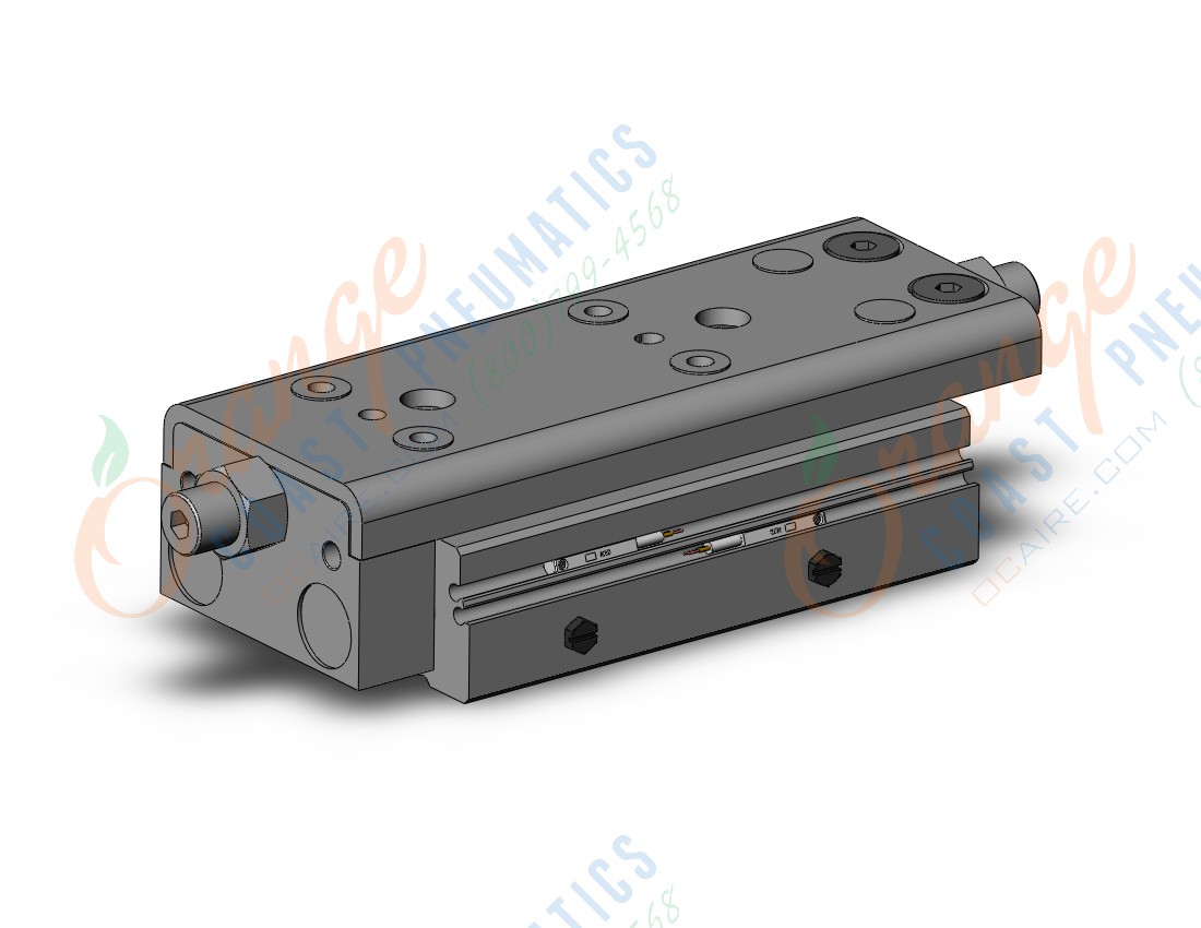 SMC MXQ25A-50ZA-M9BL cylinder, slide table, with auto switch, GUIDED CYLINDER