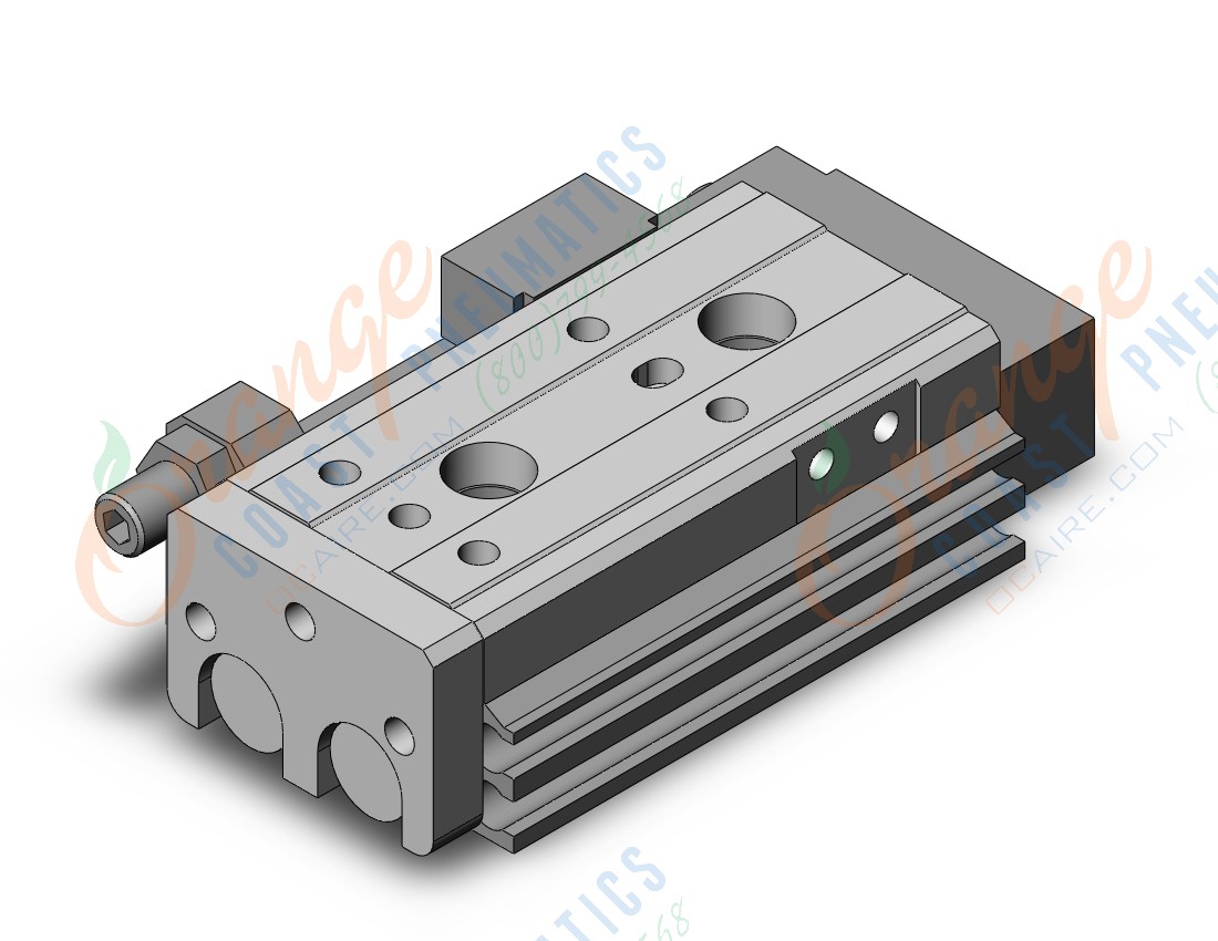 SMC MXQ6-20CSP cyl, slide table, GUIDED CYLINDER