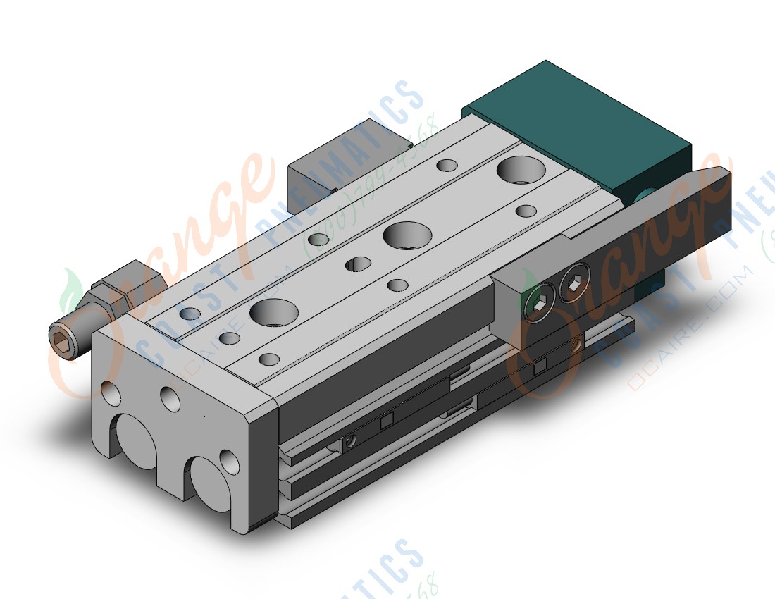 SMC MXQ8-30CSR-M9BL cyl, slide table, GUIDED CYLINDER