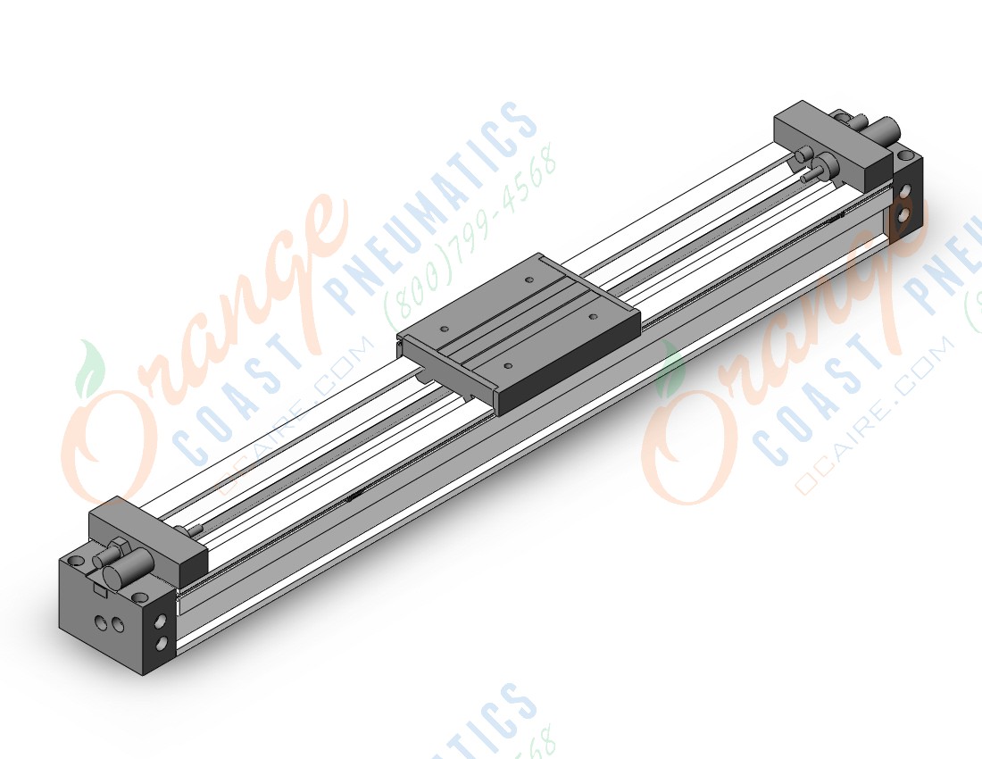 SMC MY1M50-700H-M9NW slide bearing guide type, RODLESS CYLINDER