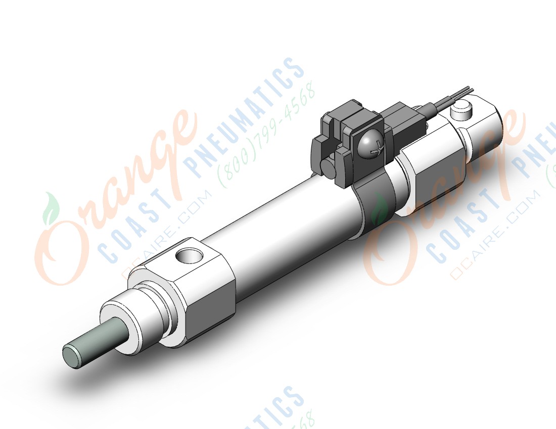 SMC NCDMC044-0050C-A93LS ncm, air cylinder, ROUND BODY CYLINDER