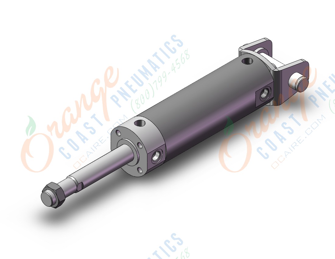 SMC CDG1DN40-50TZ cg1, air cylinder, ROUND BODY CYLINDER