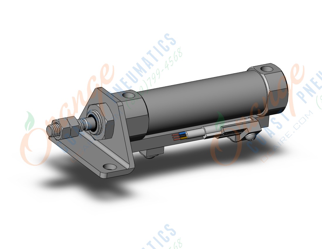 SMC CDJ2L16-30Z-M9PSAPC-A cylinder, air, ROUND BODY CYLINDER