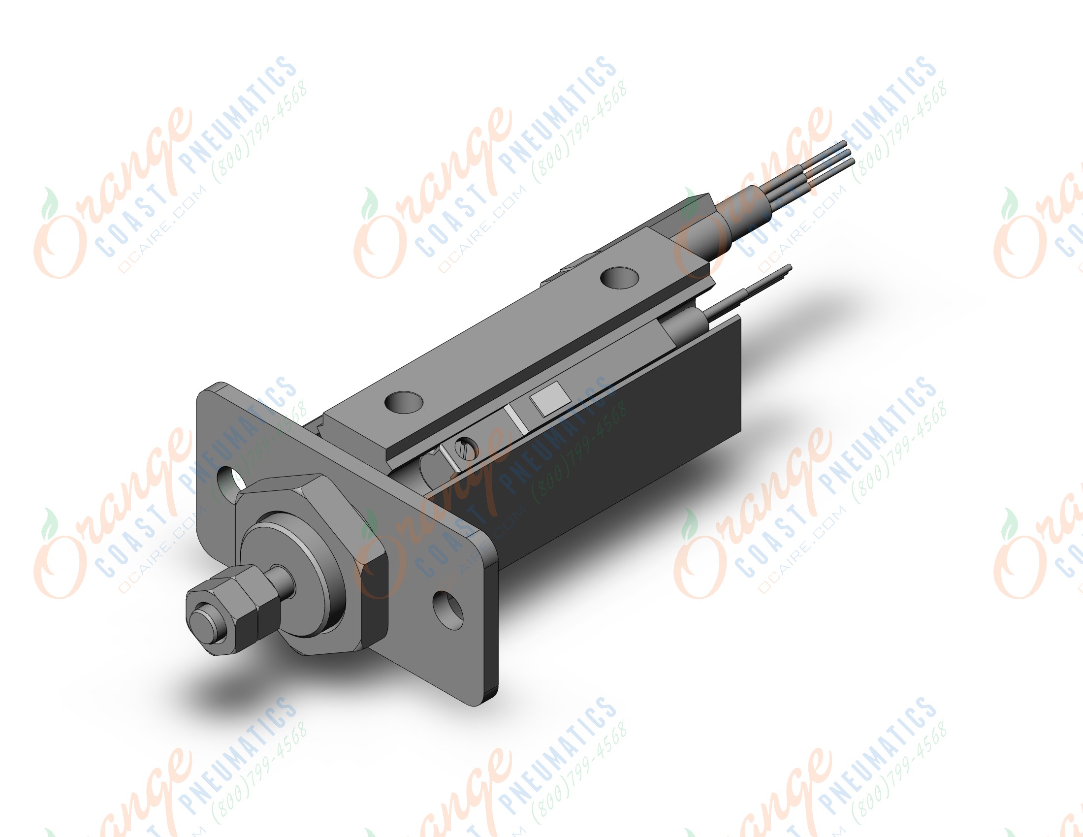 SMC CDJP2F6-15D-M9PASAPC pin cylinder, double acting, sgl rod, ROUND BODY CYLINDER