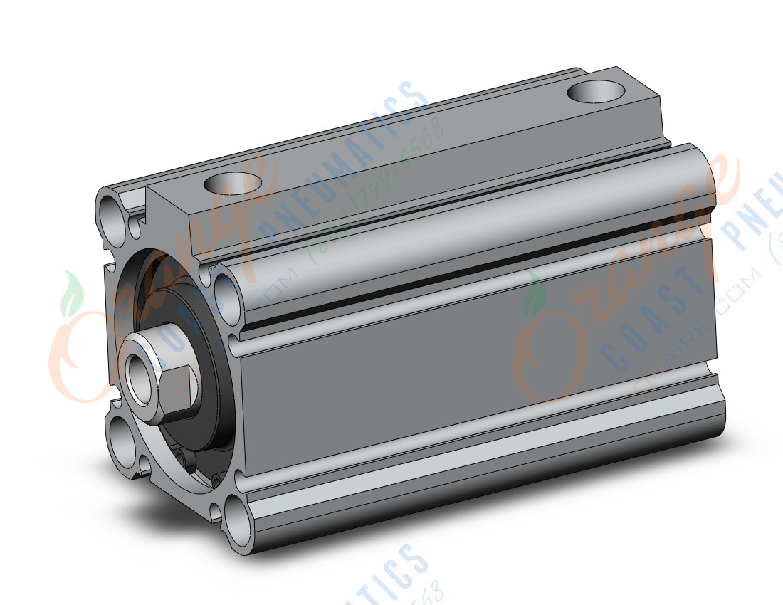 SMC CDQ2B40-50DCZ-L compact cylinder, cq2-z, COMPACT CYLINDER