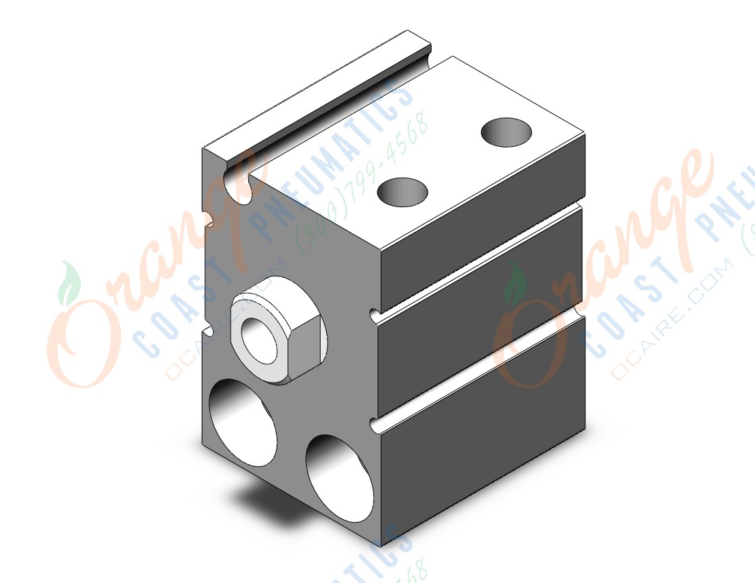 SMC CDUJS20-5S cyl, free mount, sgl acting, COMPACT CYLINDER