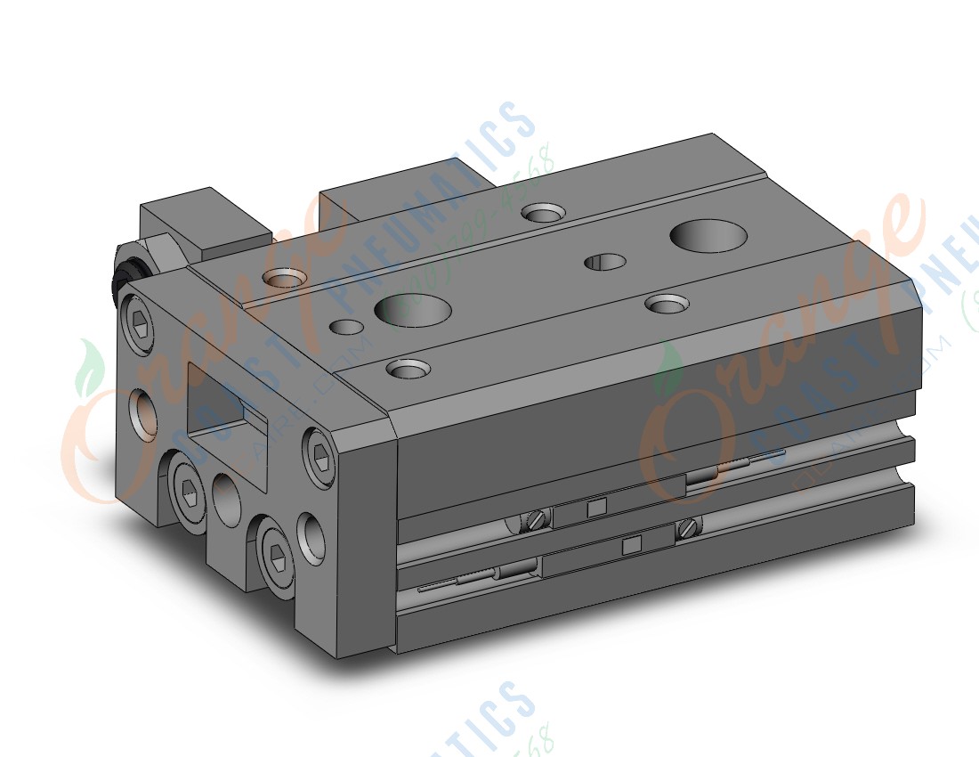 SMC MXS12-10AS-A90 cyl, air slide table, GUIDED CYLINDER