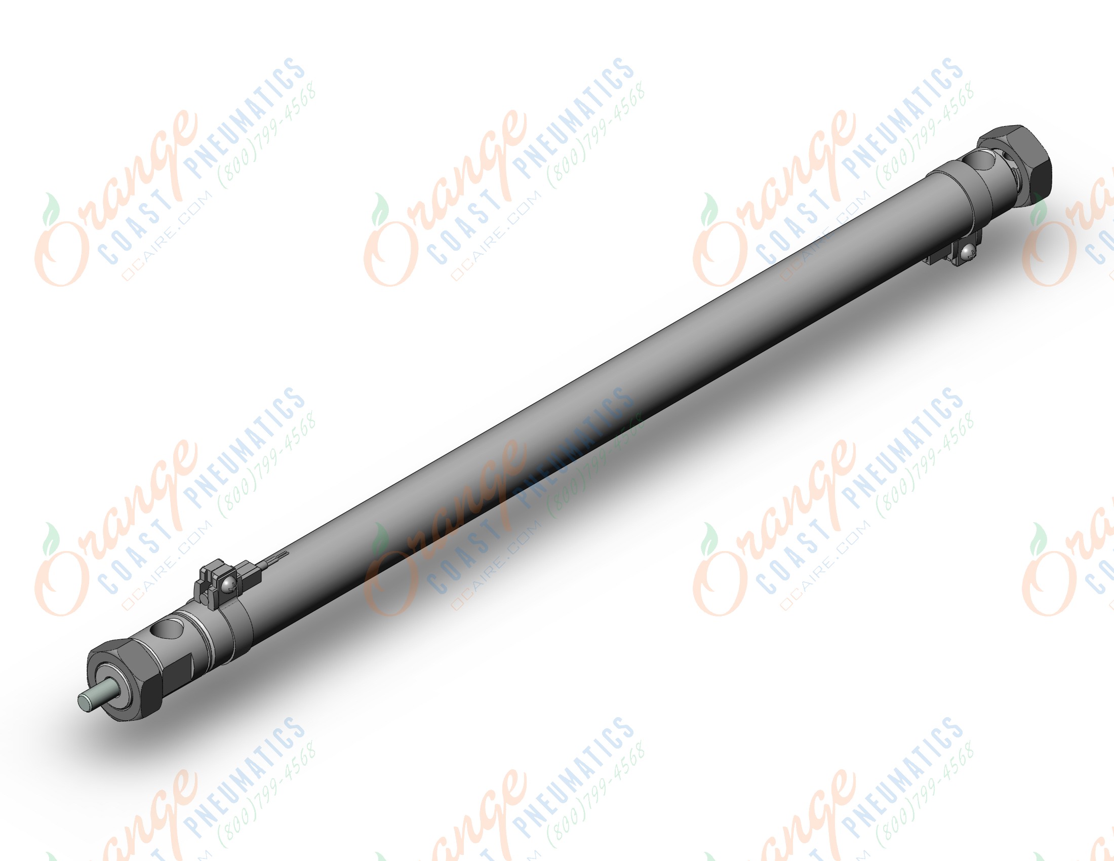 SMC NCDME075-1200-A93 ncm, air cylinder, ROUND BODY CYLINDER