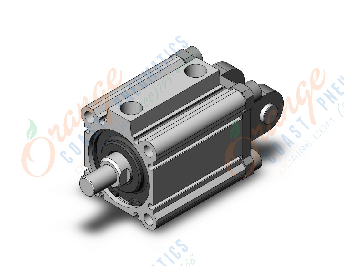 SMC NCQ2D50-45DMZ compact cylinder, ncq2-z, COMPACT CYLINDER