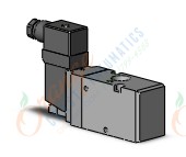 SMC VP542-5T1-03FA 3 port poppet type valve, 3 PORT SOLENOID VALVE