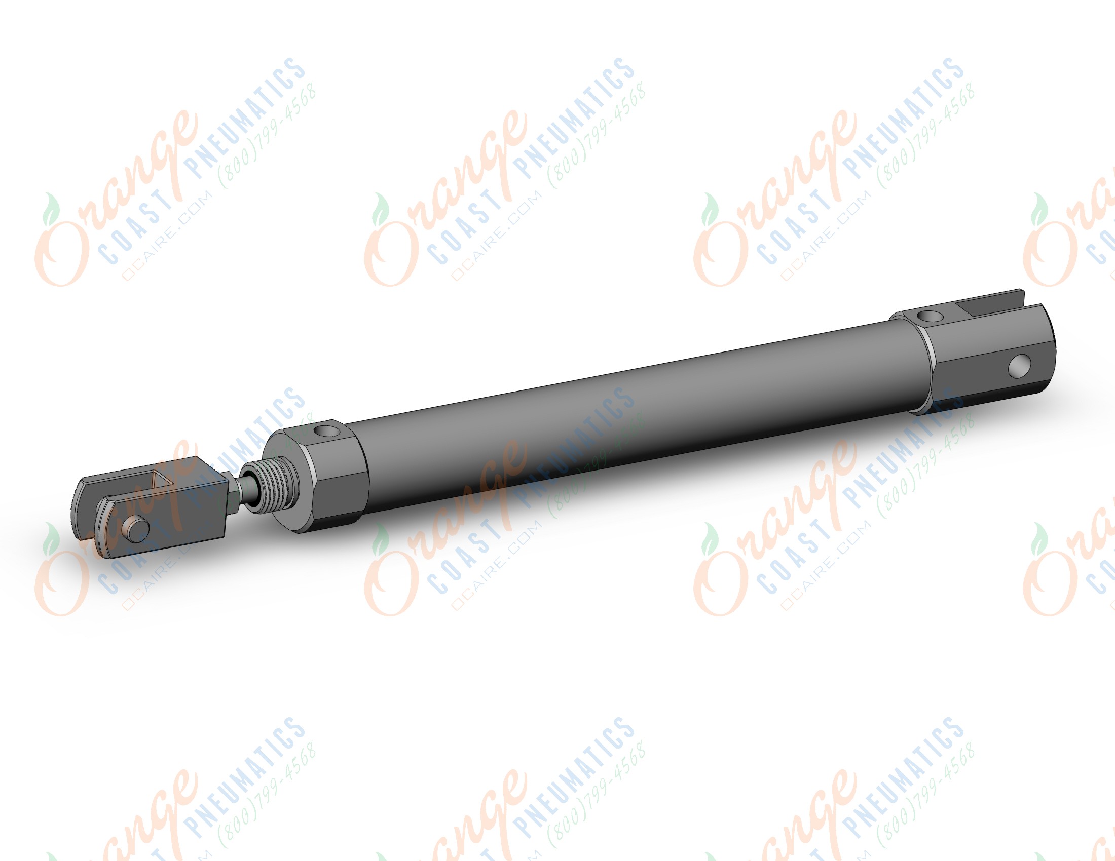 SMC CDJ2D16-100Z-W-B cylinder, air, ROUND BODY CYLINDER