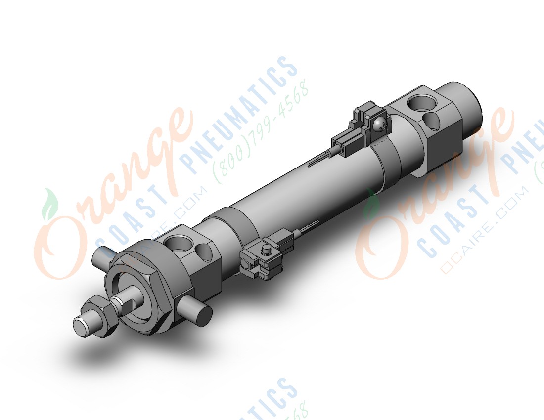 SMC CDM2U20-75AZ-M9BL cylinder, air, ROUND BODY CYLINDER