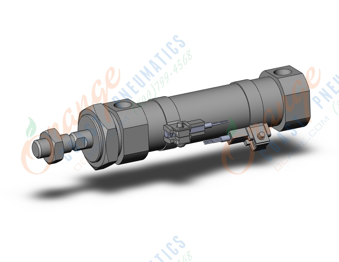 SMC CDM2YBZ25-50Z-M9N cylinder, air, ROUND BODY CYLINDER