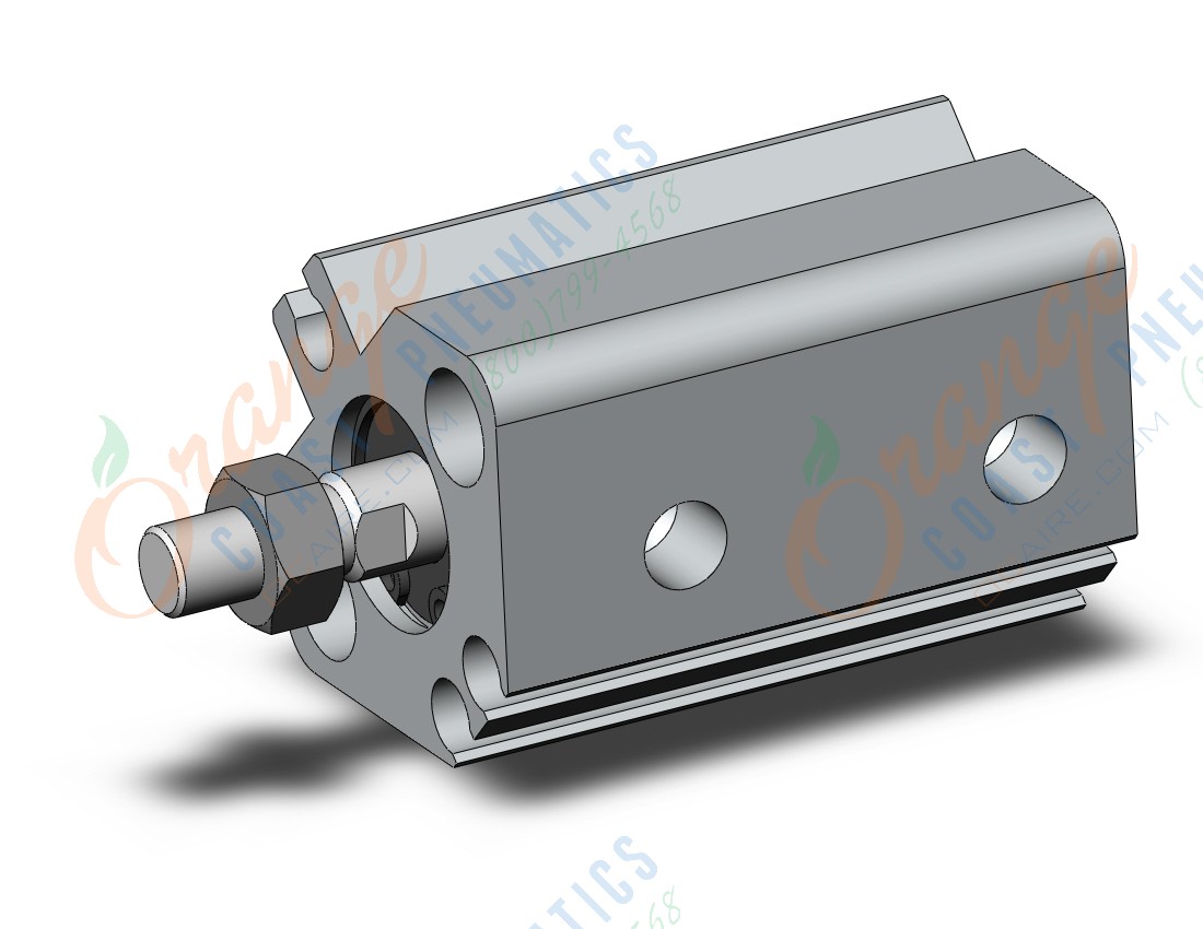 SMC CDQ2B12-10DMZ-L compact cylinder, cq2-z, COMPACT CYLINDER