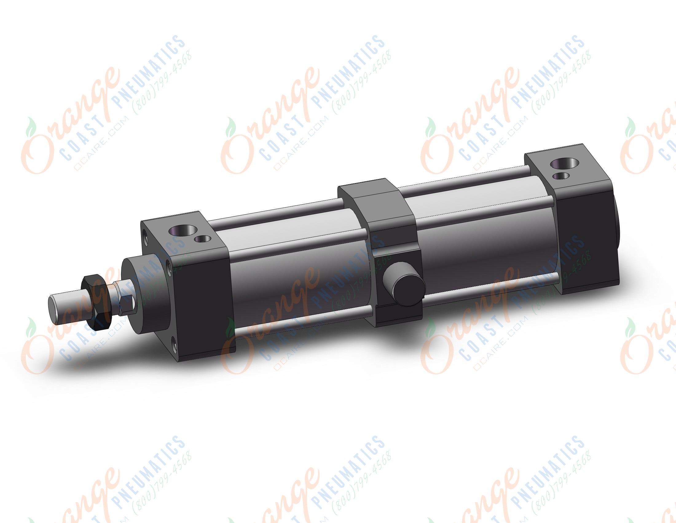 SMC MDBT40-125Z cylinder, mb-z, tie rod, TIE ROD CYLINDER