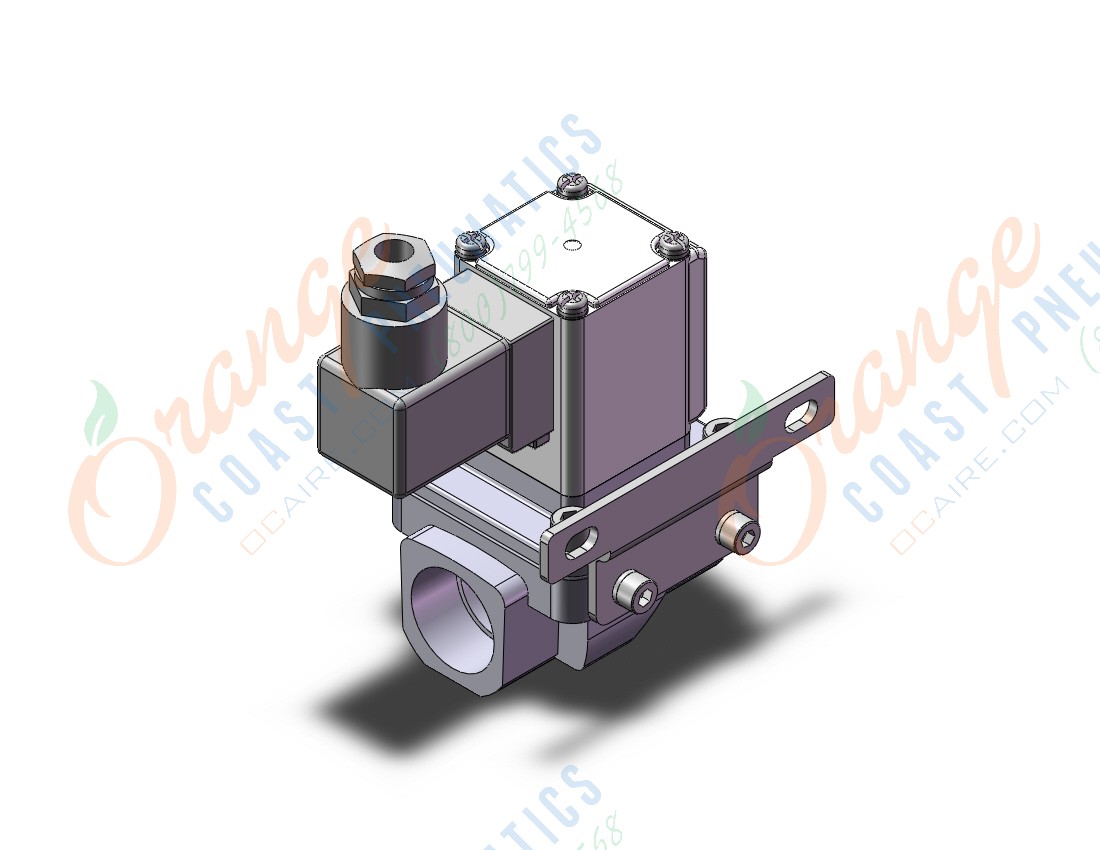 SMC VXZ253JGBXB pilot op 2 port solenoid valve, (n.c.), 2 PORT VALVE