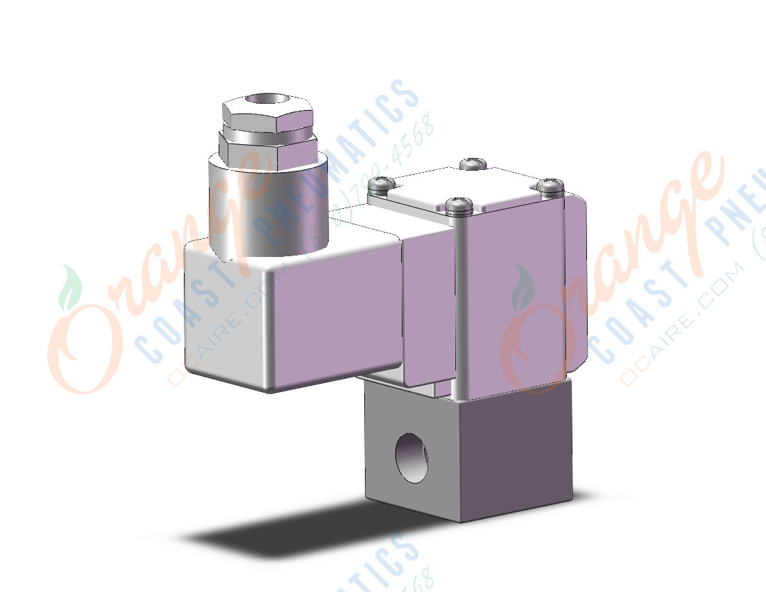 SMC XSA1-11N-5D2 n.c. high vacuum solenoid valve, HIGH VACUUM VALVE