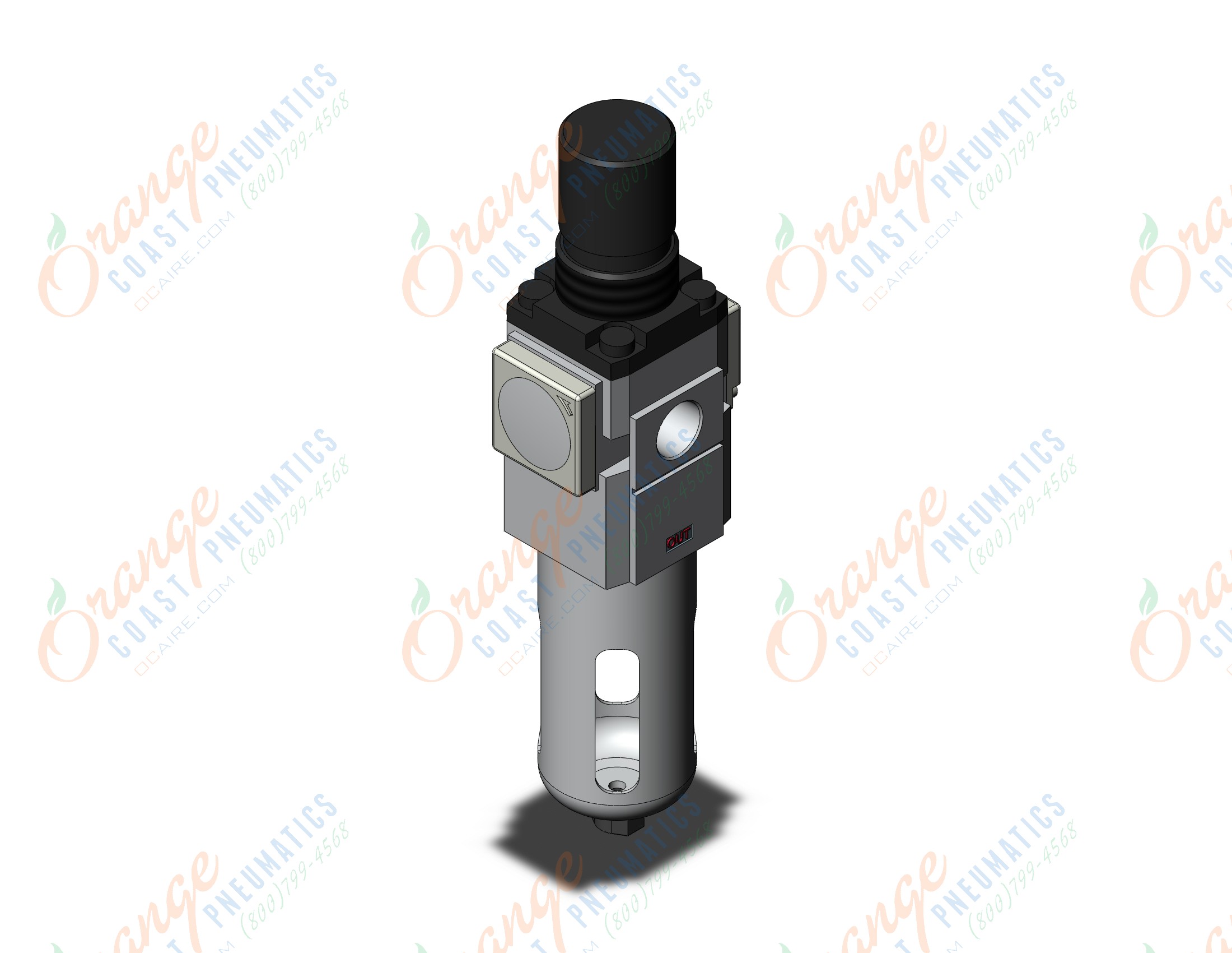 SMC AWD20-N02CE-16CZ micro mist separator/regulator, FILTER/REGULATOR W/MIST SEPARATOR
