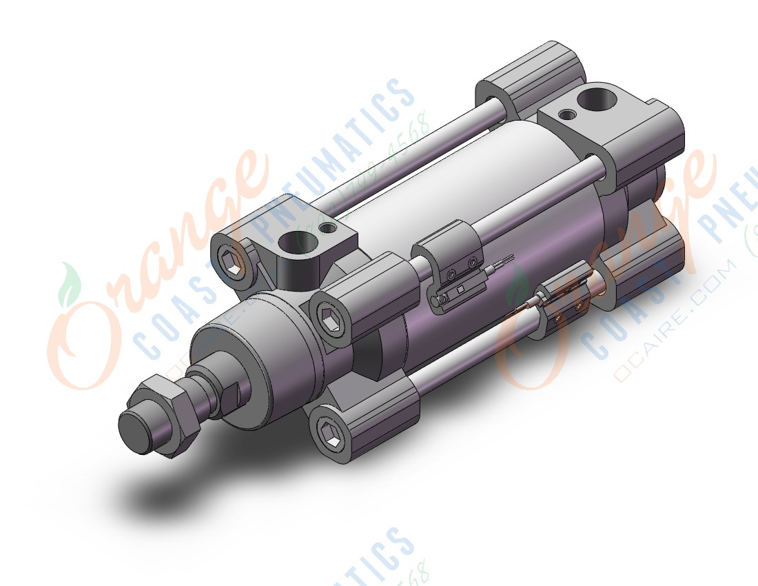 SMC C96SDB50-50C-A93 cylinder, tie rod, ISO TIE ROD CYLINDER