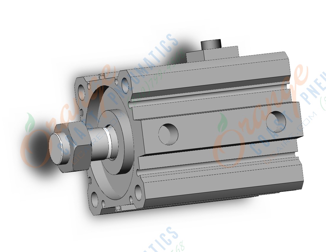 SMC CDBQ2A63-20DCM-HN cyl, compact, locking, sw capable, COMPACT CYLINDER