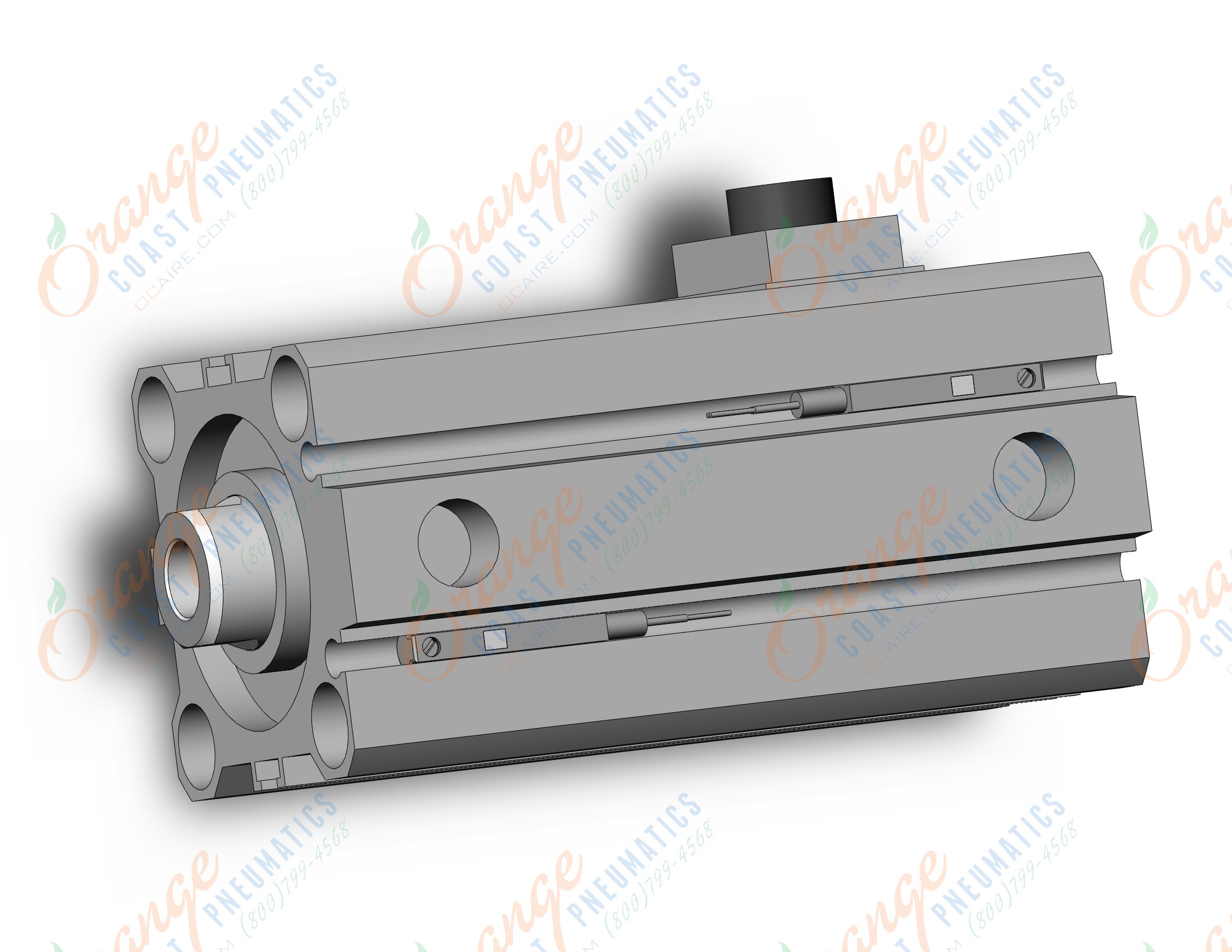 SMC CDBQ2B32-25DC-HN-M9BL cyl, compact, locking, sw capable, COMPACT CYLINDER