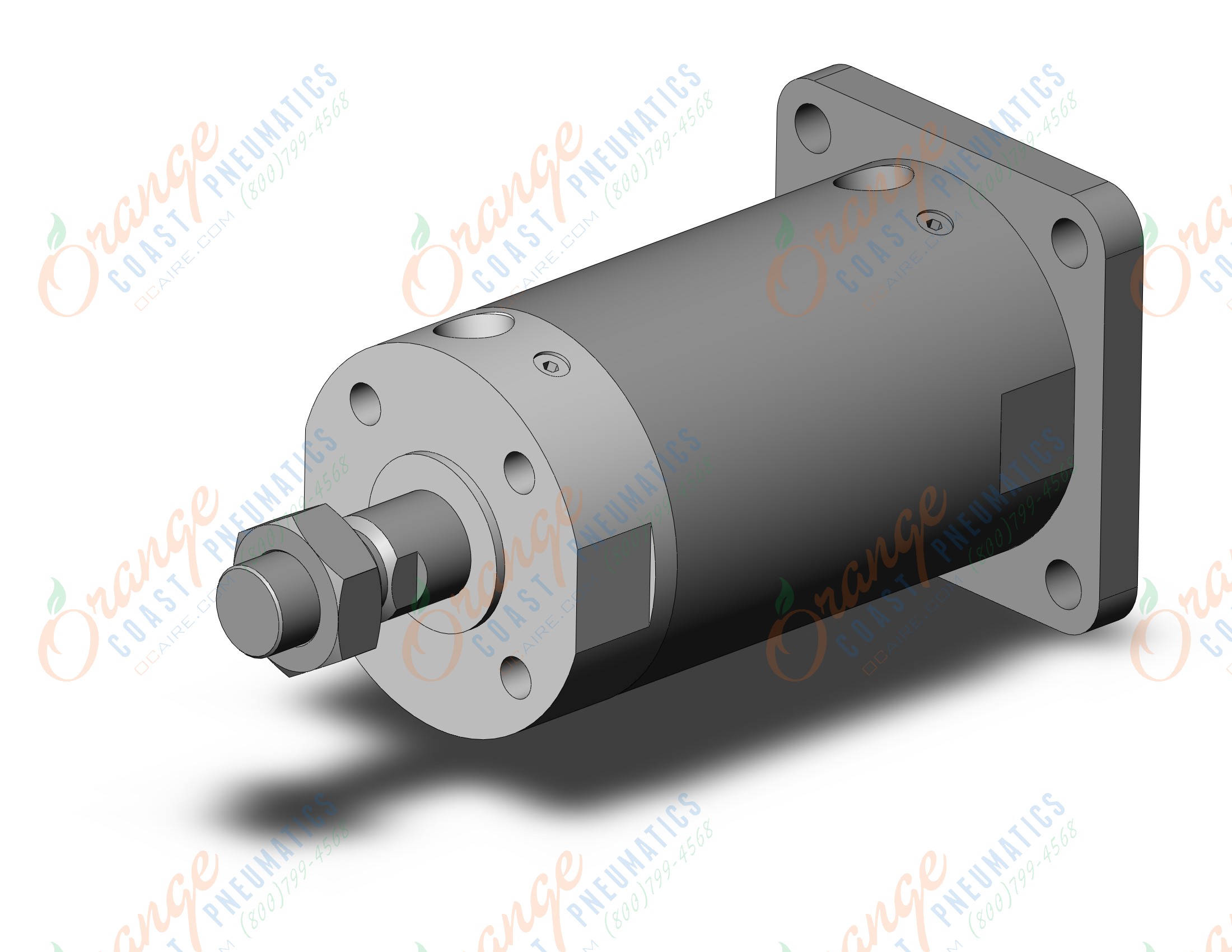 SMC CDG1GA100-75Z cg1, air cylinder, ROUND BODY CYLINDER