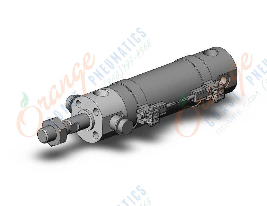 SMC CDG1UN25-50Z-A93L-XC6 cg1, air cylinder, ROUND BODY CYLINDER