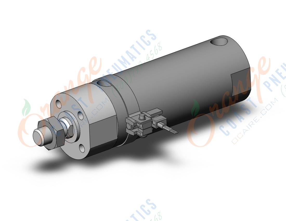 SMC CDG3BN32-50-M9NWVLS-C cg3, air cylinder short type, ROUND BODY CYLINDER