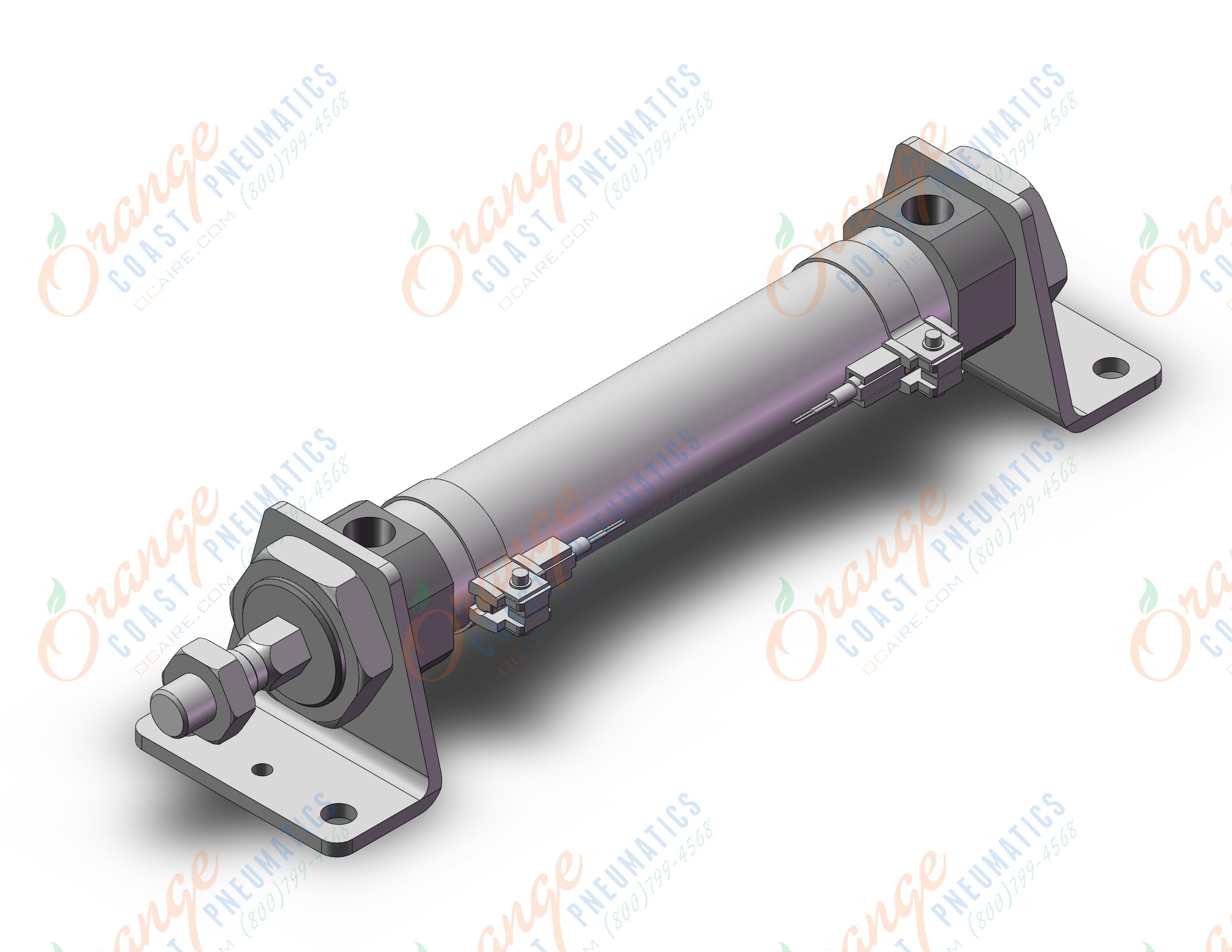 SMC CDM2KL25-100Z-M9BL cylinder, air, ROUND BODY CYLINDER