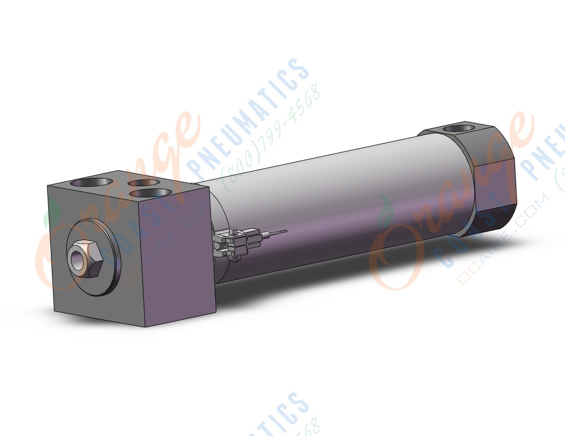 SMC CDM2RKA40-100FZ-M9BS cylinder, air, ROUND BODY CYLINDER