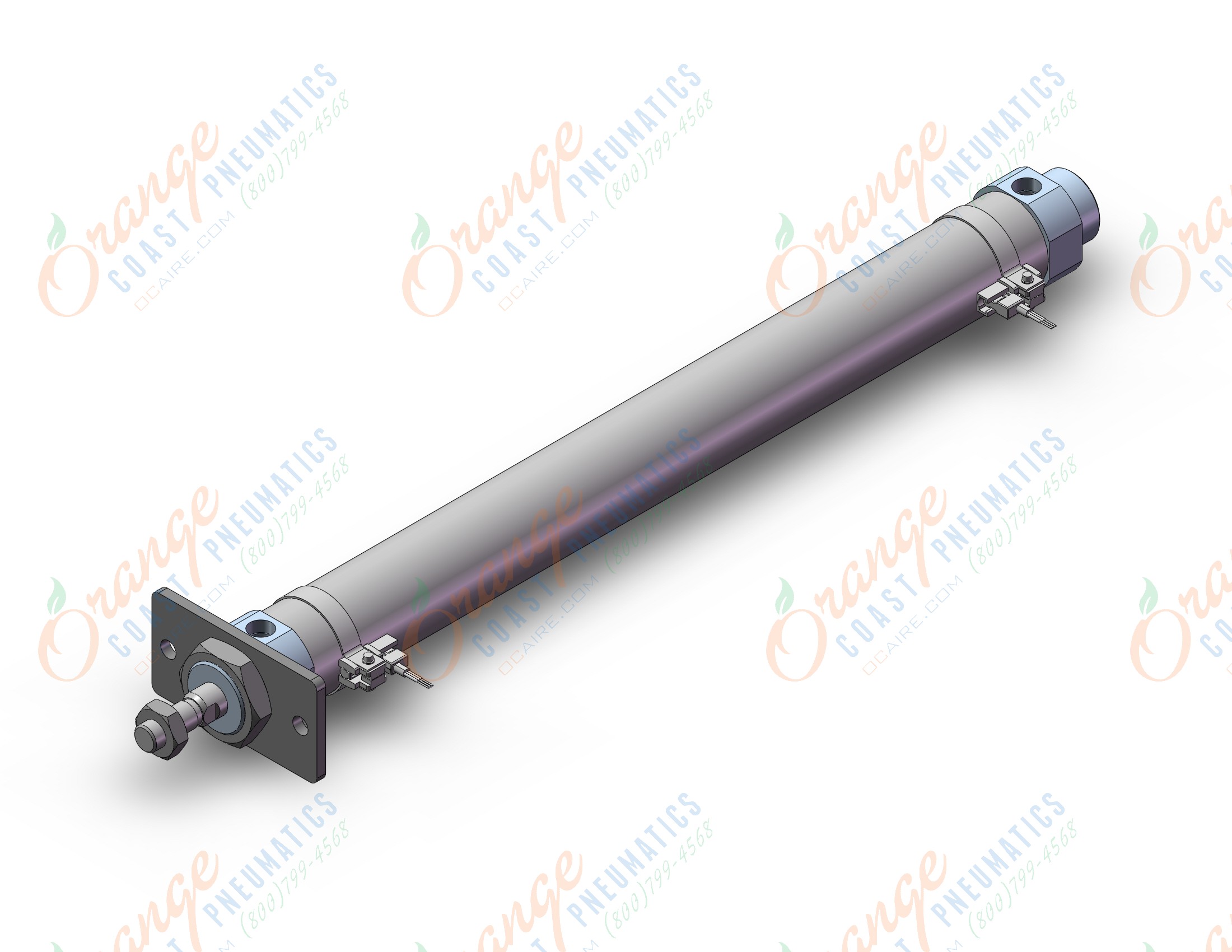 SMC CDM2XF32TF-300Z-M9PVL cylinder, air, ROUND BODY CYLINDER