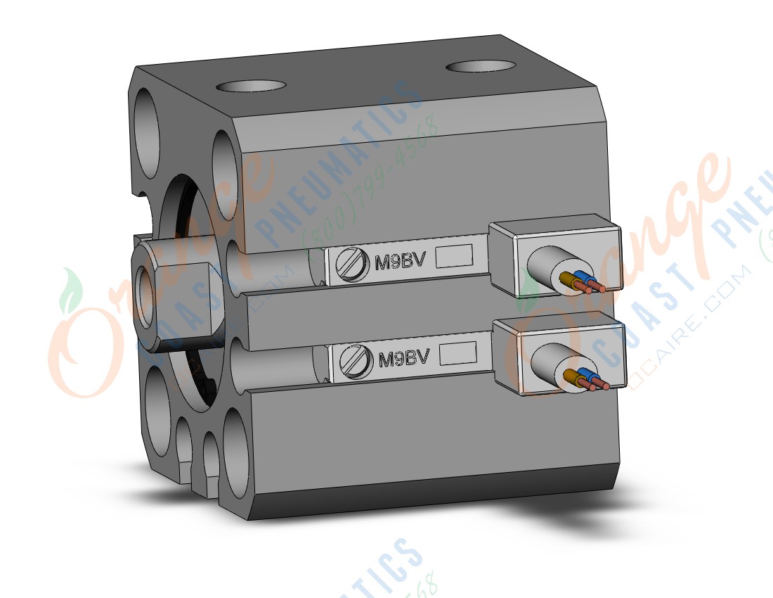 SMC CDQSB16-5DC-M9BVZ cylinder, compact, COMPACT CYLINDER