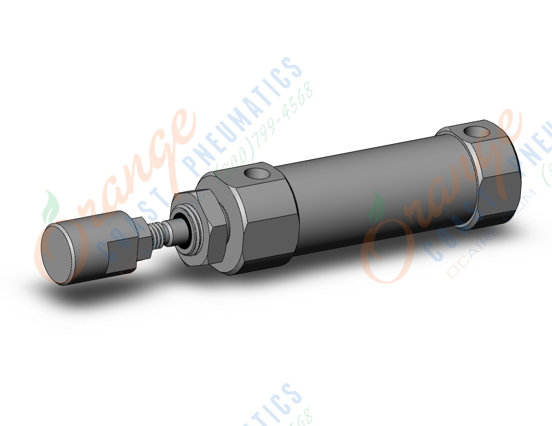 SMC CJ2B16-15Z-T cylinder, air, ROUND BODY CYLINDER